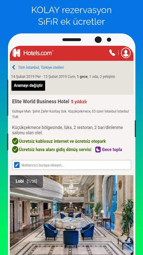 Hotel Booking - ucuz oteller screenshot 8
