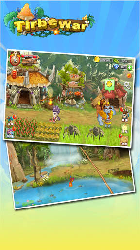 Stone Age (Hunter)   Clan Island Tribe War screenshot 3