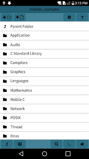 Mobile C [ C/C   Compiler ] screenshot 1