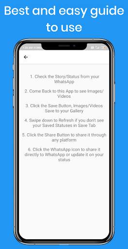 Status saver for WhatsApp: Download status saver screenshot 6