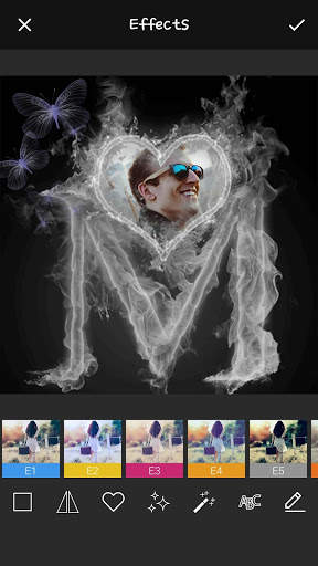 Smoke Effect Photo Frames screenshot 5