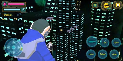 Polygon Cyber World 77: Crime Shooting Games screenshot 12
