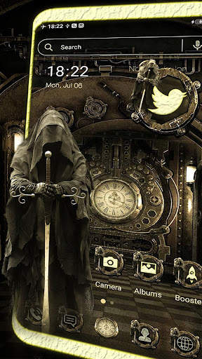 Grim Reaper Theme Launcher screenshot 1