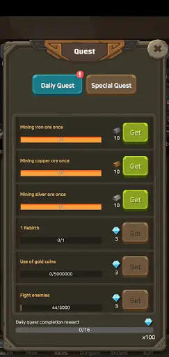 Warrior Straight - Idle RPG screenshot 8