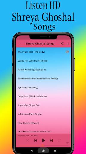 Shreya Ghoshal Songs screenshot 1