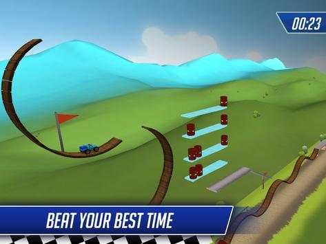Monster Car Stunts Racing screenshot 4