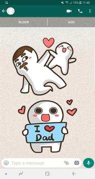 Happy Fathers Day Stickers For Whatsapp screenshot 4