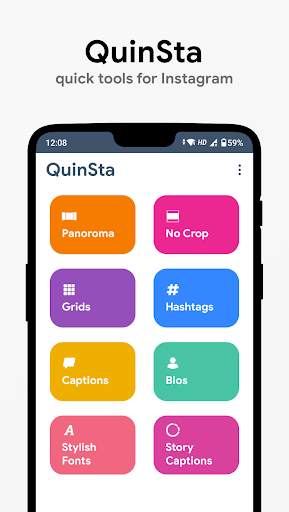 QuinSta : Quick Tools for Instagram screenshot 1