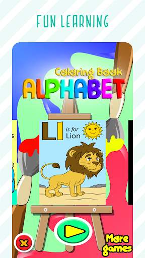 Coloring Games for Kids – Learn letters screenshot 6