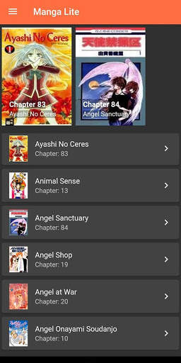 Manga Lite screenshot 1
