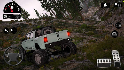 US Pickup Jeep Offroad Driving screenshot 3