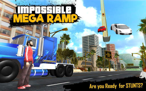 Impossible Mega Ramp 3D screenshot 5