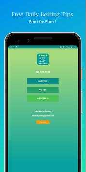 Free Daily Betting Tips screenshot 2