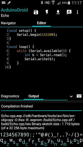 ArduinoDroid - Arduino/ESP8266/ESP32 IDE screenshot 3