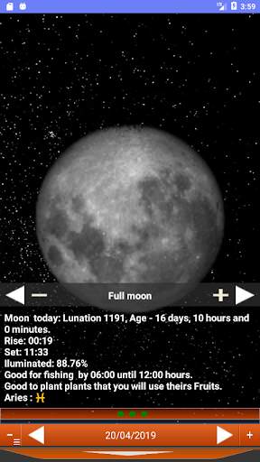 Organic Lunar Calendar screenshot 2