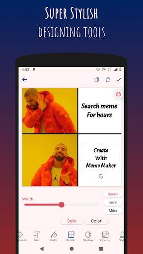 Meme Maker Studio & Design screenshot 2