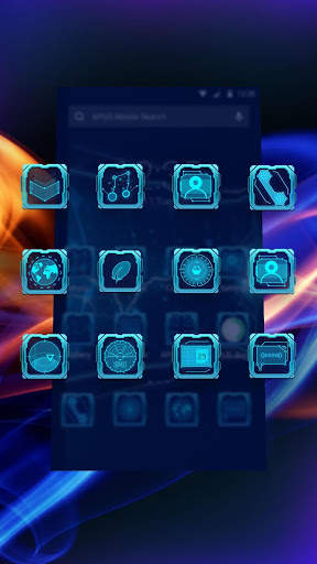 Electric-APUS Launcher theme screenshot 3