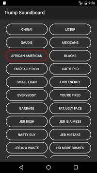 Donald Trump Soundboard 1 تصوير الشاشة