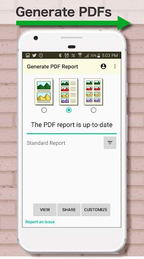 Report & Run - Foto Pdf screenshot 5