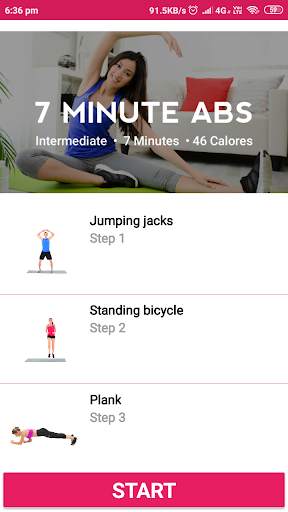 Easy Body  Workouts at Home ( Without Equipment) screenshot 5