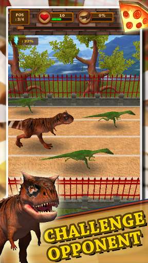 Carnotaurus Virtual Pet Racing Game 2017 screenshot 2