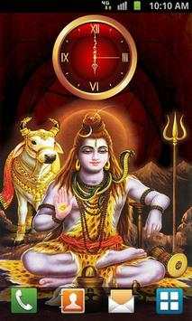 Shiva Clock Live Wallpaper screenshot 4
