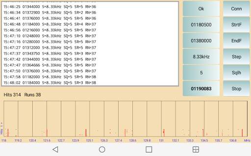 RadioScanUBC125 USB OTG screenshot 7