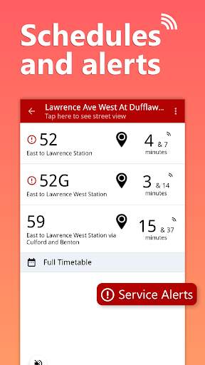 My TTC - Toronto Transit Bus, Subway Tracker screenshot 2