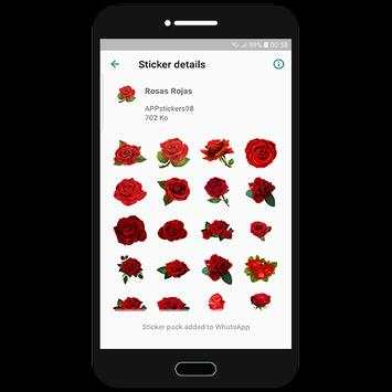Roses Stickers screenshot 1