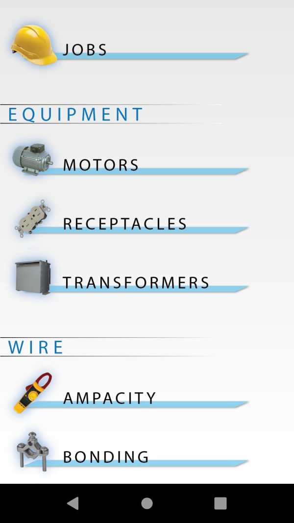 Electrical Calc USA Free screenshot 2