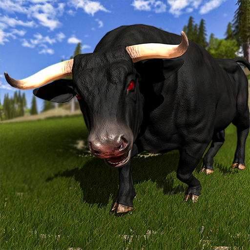 Angry Bull Attack Forest 3D icon