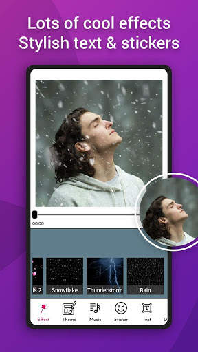 Nature Effect Particle.ly Video Status Maker screenshot 6