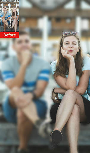 Auto Blur Photo Background 1 تصوير الشاشة