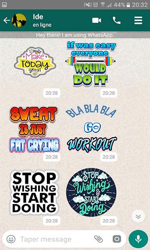 Motivation Stickers For Whatsapp screenshot 5