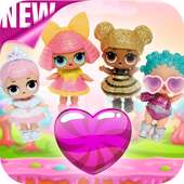 Candy Lol Surprise Eggs n Dolls logo