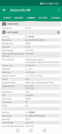Device Info HW screenshot 5