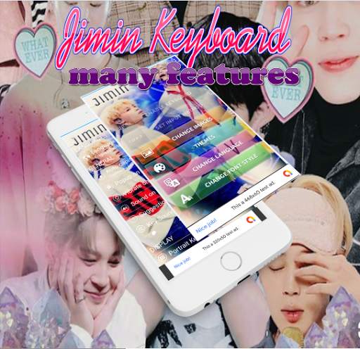 Park Jimin Keyboard 2019 स्क्रीनशॉट 3