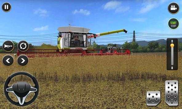 Real Farmer Tractor Driving Simulator 2020 screenshot 2