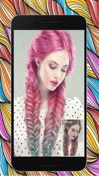 Hair Color Changer - Styles Salon & Recolor screenshot 1