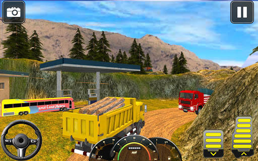 Game Mengemudi Truk Kargo Euro screenshot 7