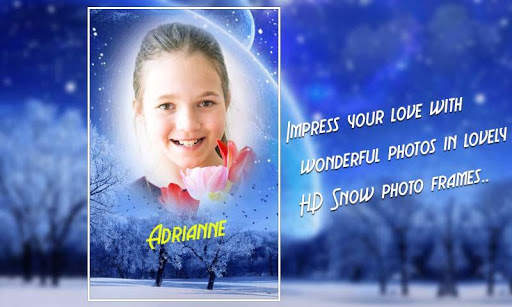 Snowfall Photo Frames 5 تصوير الشاشة
