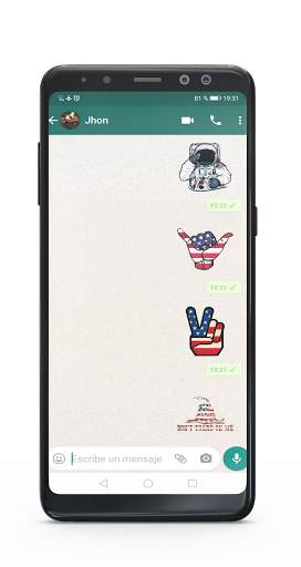 free stickers for whatsapp 2021 (Estickers) screenshot 1