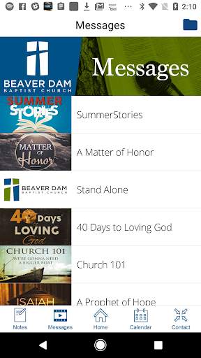 Beaver Dam Baptist Church screenshot 2