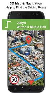 GPS, Live Earth Map, Travel Navigation Street View screenshot 3