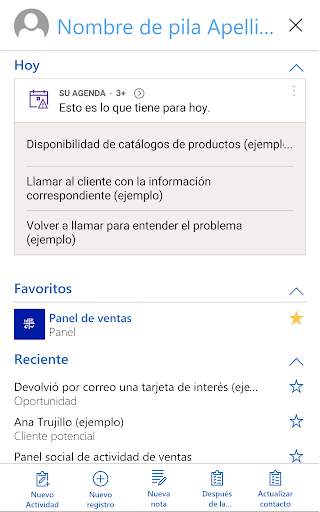 Dynamics 365 for Phones screenshot 1