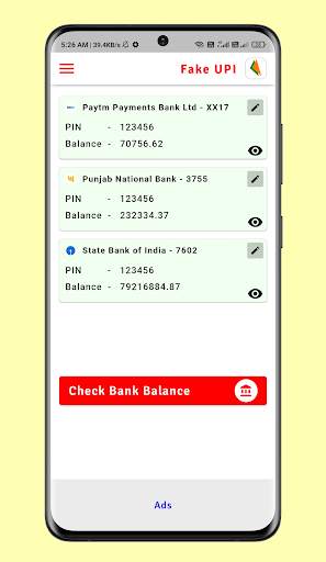 Fake UPI screenshot 1