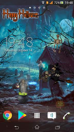 Halloween Live Wallpaper 2020 screenshot 1