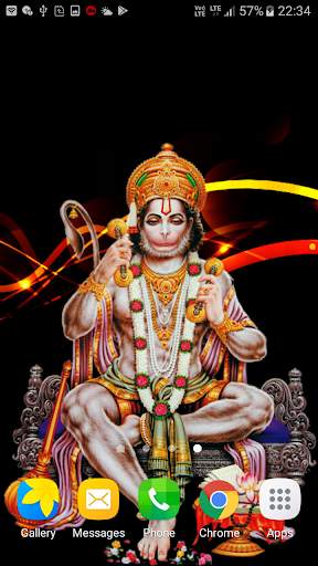 Hanuman Live Wallpaper 3 تصوير الشاشة