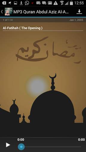 MP3 Quran Abdul Aziz Al-Ahmad screenshot 3