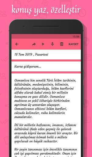 My diary - Password diary screenshot 3